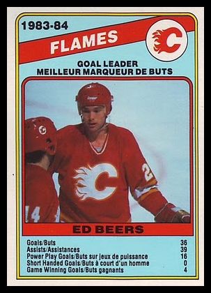 354 Ed Beers Calgary Flames